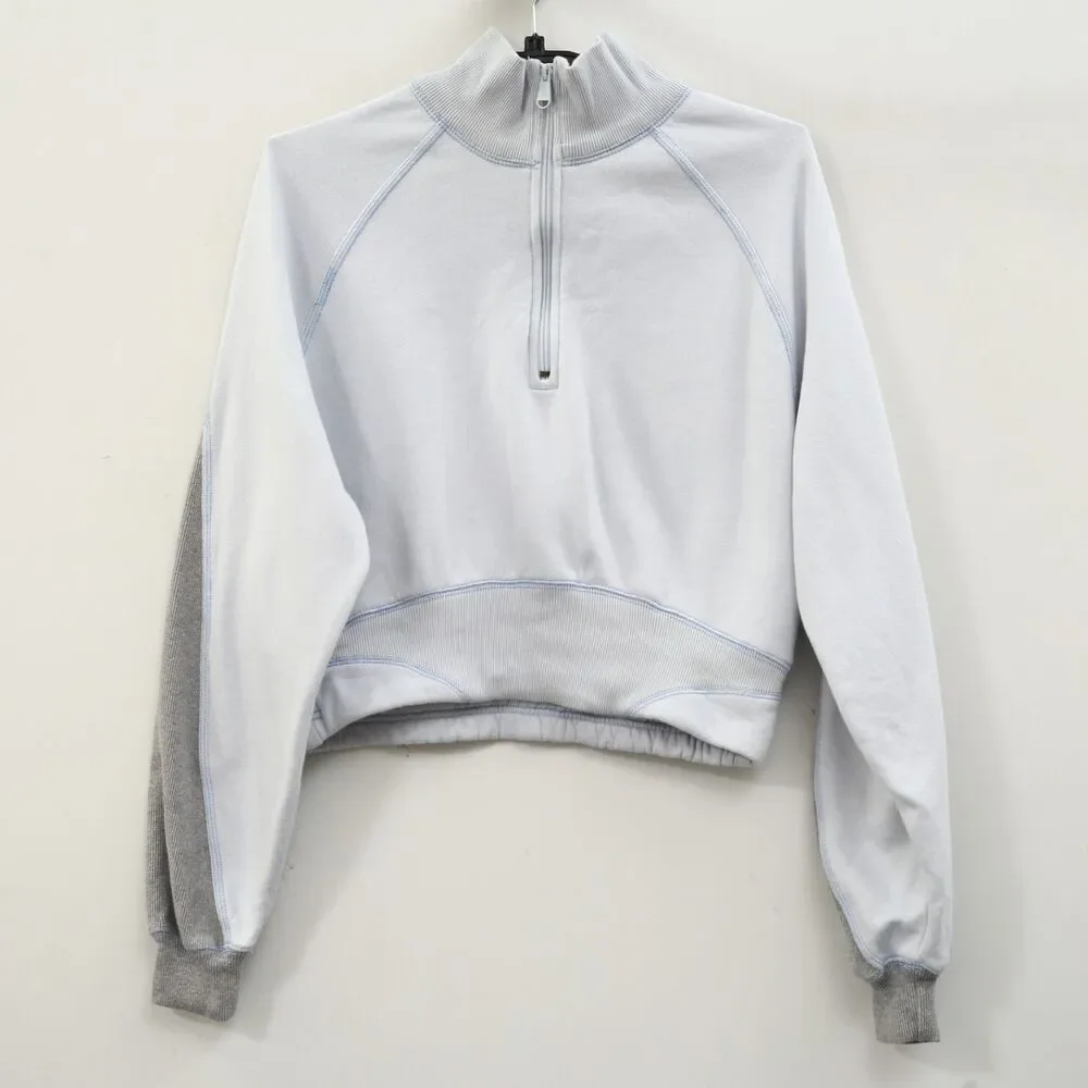 Free People FP Movement Out Of The Park Pullover Sweatshirt Cropped Top S 288893